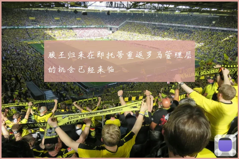 狼王归来在即托蒂重返罗马管理层的机会已经来临